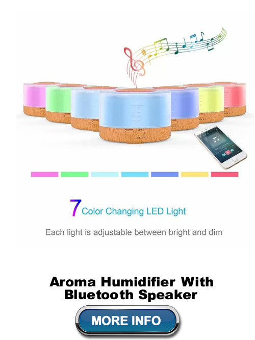 Aroma Humidifier w/ Bluetooth Speaker