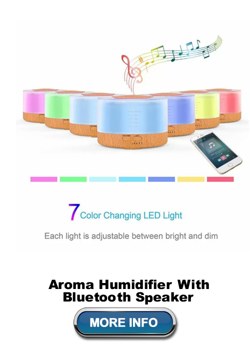 Aroma Humidifier w/ Bluetooth Speaker